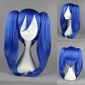 Long Blue Twin Pony Tails Wig (3953)