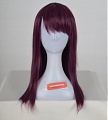 Long Straight Purple Wig (3493)