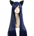 Long Straight Dark Blue Wig (3029)