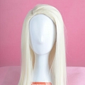 Long Straight White Wig (3768)