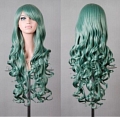 Lungo Curly Verde Parrucca (4453)