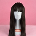 Long Straight Black Wig (4067)