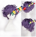 Court Curly Violet Perruque (5955)