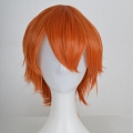 Short Straight Orange Wig (5724)