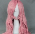 Long Curly Pink Wig (6599)