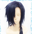 Long Dark Blue Pony Tail Wig (7956)