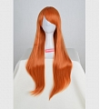 Long Straight Orange Wig (6719)