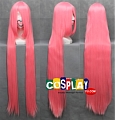 Long Straight Pink Wig (7883)