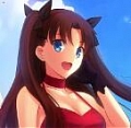 Rin Cosplay Costume from Fate Stay Night (5058)