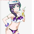 Nozomi Tojo Cosplay Costume (8th) from Love Live!