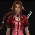 Aerith Cosplay Costume from Final Fantasy VII