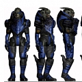 Garrus Vakarian Cosplay Costume Shoes from Mass Effect