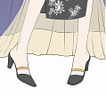 Pretty Guardian Sailor Moon Nehelenia chaussures (Cheongsam)