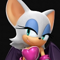 Rouge Cosplay Costume from Sonic The Hedgehog
