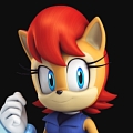 Sonic the Hedgehog Sally Acorn Disfraz