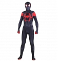 Spider Man Cosplay Costume (Spider-Man: Into the Spider-Verse) (Black, 2nd) from Spider Man