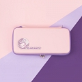 Pink Purple Bunny Nintendo Switch Carrying Case - 10 Game Cards Holding