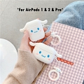 Japanese Dog AirPods Case Silicone Case for Apple AirPods 1, 2, Pro 코스프레 (80932)