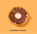 Colorful Donut Airpod Case Silicone Case for Apple AirPods 1, 2, Pro, 3 코스프레