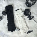 Fingerless luvas mittens - arm warmers womens - Christmas gift for mom - Fall winter acessórios - Wrist warmer - Knitted luvas Cosplay (81370)