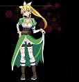 Leafa Cosplay Costume (Sword Art Online: Alicization) from Sword Art Online