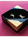Japanese Jewelry Box Storage - Wooden Hand Painted Jewelry Organizer - Jewellery Storage - Memory Box Gift for Woman Chica Cosplay