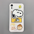Snoopy Charlie marron Silicone Téléphone Case for iPhone 7 8 plus x xr xs 11 12 mini pro max case Cosplay (82794)