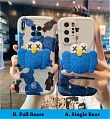 Handmade синий Bear Телефон Case for iPhone 7 8 se2 plus x xr xs 11 12 mini pro max case Косплей (83129)