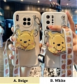 Handmade Winnie Teléfono Case for Huawei P 30 40 Pro, Mate 30 Pro, Nova 7 Pro Cosplay (83160)