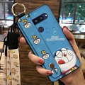 Handmade Japanese Azul Gato Teléfono Case for LG Cosplay (1285)