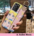 Handmade Marinero Moon TPU Teléfono Case for Samsung S20 FE y Nota 20 Plus Ultra Cosplay