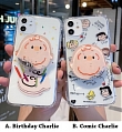 Snoopy Charlie Silicone Phone Case for iPhone 7 8 se plus x xr xs max 11 pro max case (83373)