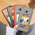 Handmade 4 Colori Snoopy Charlie Telefono Case for Samsung S89 Plus e Nota 89 Cosplay