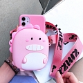 Handmade Pink Dinosaur Phone Case for LG G3 G4 G5 G6 V20 V10 (1259)