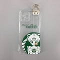 Handmade Transparent Sailor Moon Luna Cat Coffee Phone Case for iPhone 5678 s se se2 Plus x XS Max XR 11 12 mini Pro Max