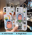 Handmade White Toys Story Buzz Light Year Phone Case for iPhone 78 s se2 Plus x XS Max XR 11 12 mini Pro Max