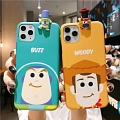 Handmade イエロー ブルー Toys Story Woody Buzz Light 年 電話番号 Case for iPhone 78 s se Plus x XS Max XR 11 Pro Max コスプレ
