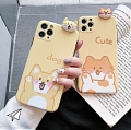 Handmade оранжевый Cat Dog Телефон Case for iPhone 78 Plus se2 x XS Max XR 11 12 mini Pro Max Косплей