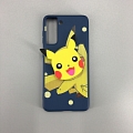 Handmade Light dunkel Grün Blau Pokémon Pikachu Telefon Case for Samsung S21 Plus Ultra Cosplay