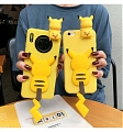 Handmade Gelb Pikachu 3D Telefon Case for iPhone 678 s Plus se Cosplay