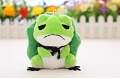 Sad Unhappy Emoji Grün Frog Plüsch