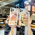 Handmade Glitters Avocado melocotón Fruit 3D Teléfono Case for Samsung S9 10 20 21 30 Plus Ultra y Nota 89 10 20 Plus Ultra Cosplay