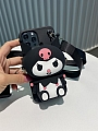 Handmade Cartoon черный розовый Kuro 3D Телефон Case for Samsung S 6 7 8 9 10 20 21 22 23 24 Plus Ultra а также Note 8 9 10 20 Plus Ultra а также A Series Косплей