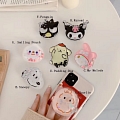 Melody Charlie Snoopy Peach 전화 Holder Grip Stand for 전화 Case 코스프레 (Pop Socket)