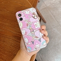 Handmade Transparent Cute Japanese Cartoon Teléfono Case for iPhone 678 s Plus se2 X Xs XR XsMax 11 12 mini Pro Max Cosplay