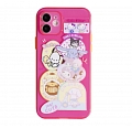 Handmade Cartoon Transparent Japanese Perro Family Teléfono Case for iPhone 78 Plus X Xs XR XsMax 11 12 mini Pro Max Cosplay