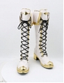 Uma Musume Pretty Derby Mejiro McQueen chaussures (2nd, White Gold)