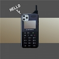Handmade Funny Nero Classico Mobile Telefono 3D Telefono Case for iPhone 78 Plus se2 X Xs XR XsMax 11 12 mini Pro Max Cosplay