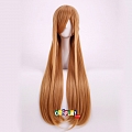 Asuna Wig (3rd, Long Straight Brown) from Sword Art Online