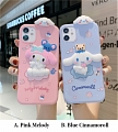 Blue Pink Japanese Dog 3D Phone Case for Samsung Galaxy S 8 9 10 20 21 22 FE 23 24 Plus Ultra and Note 10 20 Plus Ultra and A Series